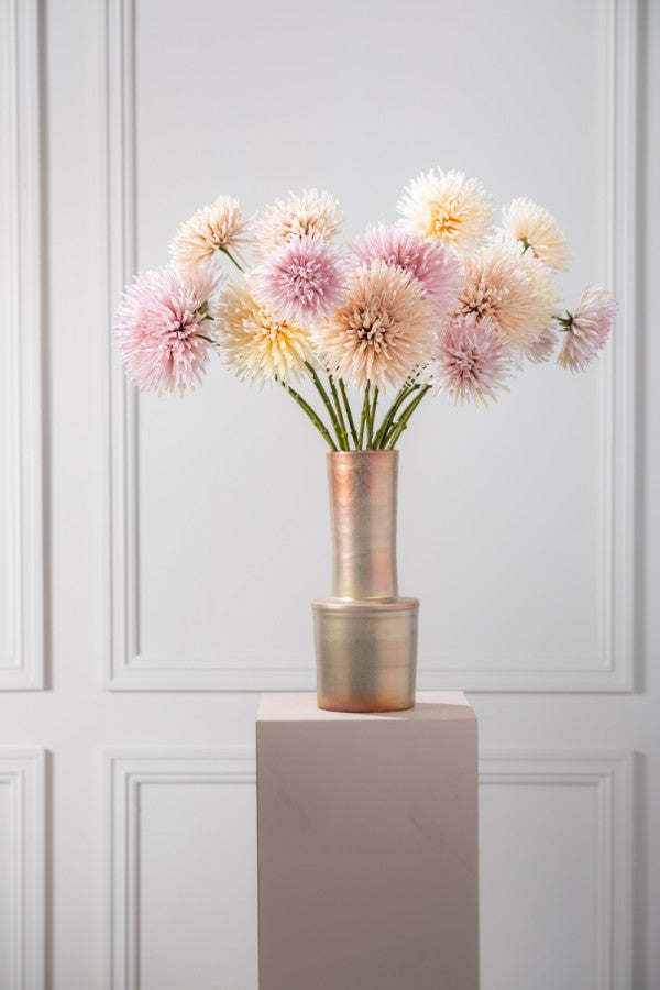 Silk-ka, Chrysantheme-Zweig rosa, 62 cm