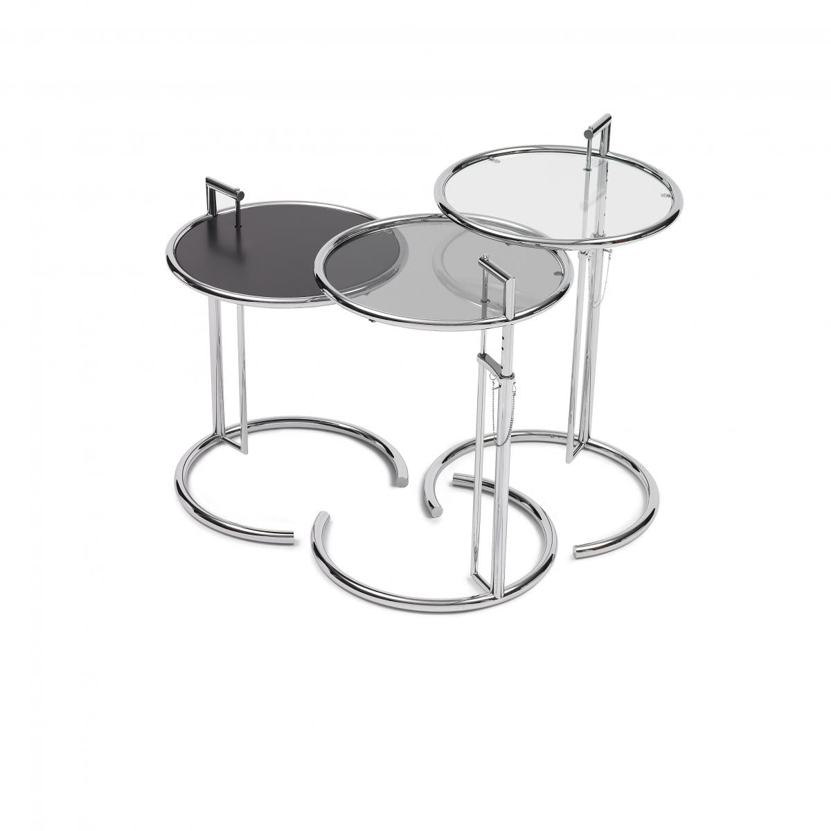 ClassiCon, E1027-Beistelltisch, Stahl schwarz