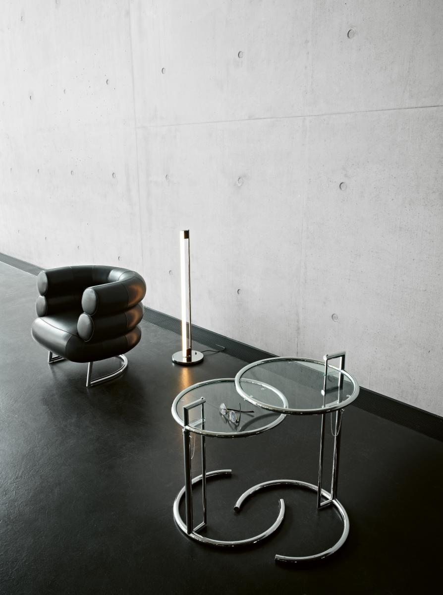 ClassiCon, E1027-Beistelltisch, Stahl schwarz
