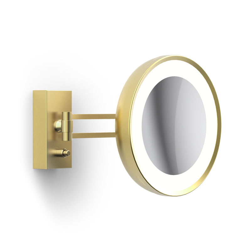 Decor Walther Kosmetikspiegel BS 36 in 24 Karat Gold matt.