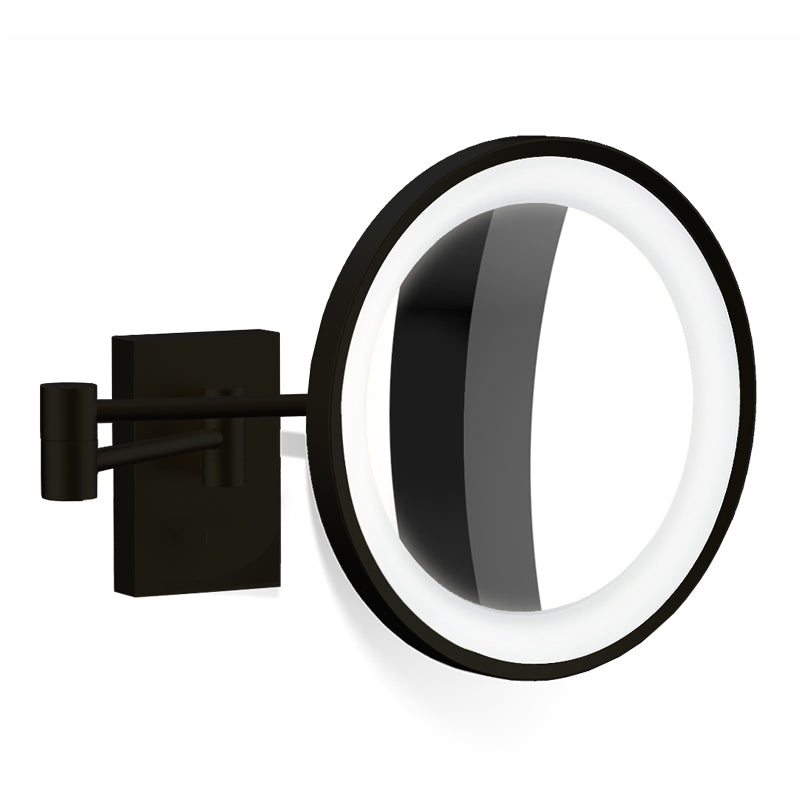 LED Kosmetikspiegel BS 40 in Schwarz matt von Decor Walther.