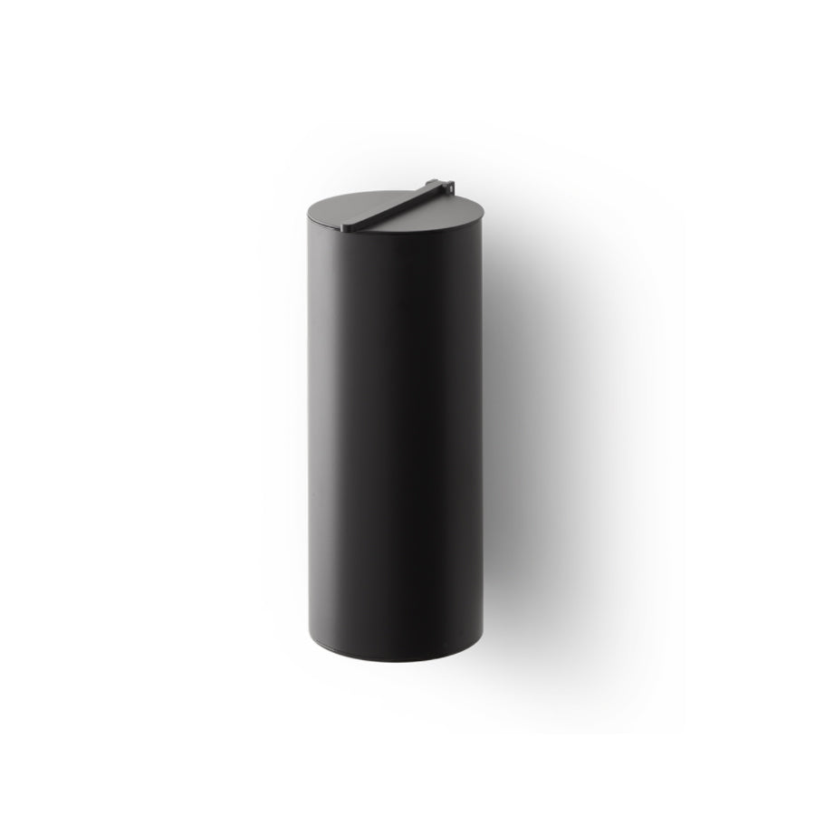 Decor Walther Badeimer mit Wandmontage in schwarz matt.