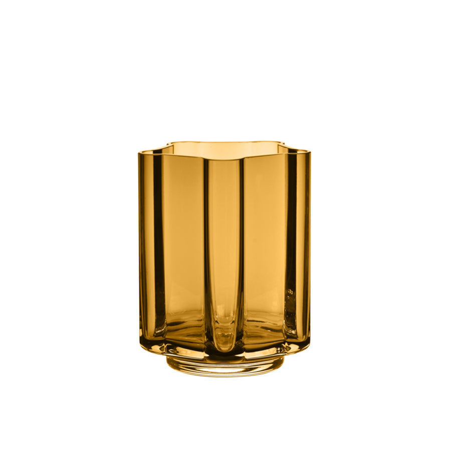 Louise Roe Windlicht Funki in der Farbe Amber