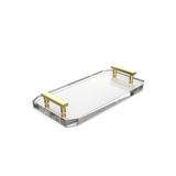 Decor Walther, Tabletts KRISTALL KR TAB, Gold Matt 24 Karat