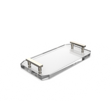 Decor Walther, Tabletts KRISTALL KR TAB, Nickel Satiniert