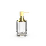 Decor Walther, Kristall Seifenspender KR SSP 2, Gold 24 Karat