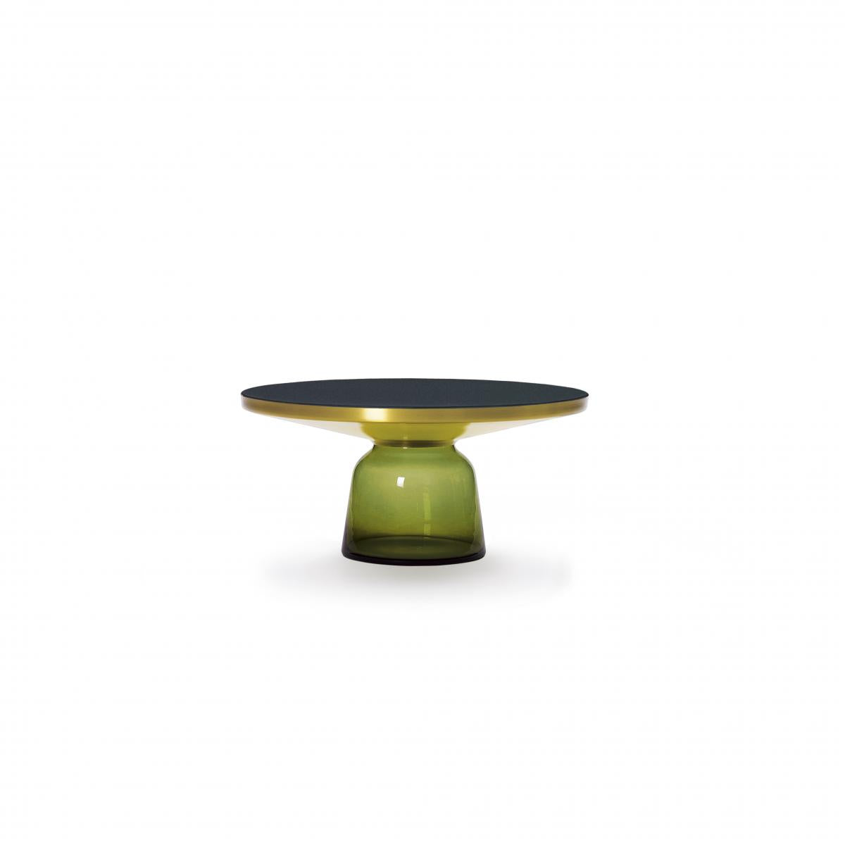 ClassiCon, Bell-Kaffee-Tisch, Metallaufsatz Messing
