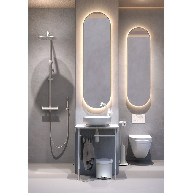 Frost Spiegel 4144 schwarz matt