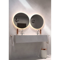 Frost- Spiegel silber 4140
