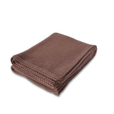 LUIZ, Cashmere-Decke Memoire, 140x200, bronze
