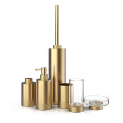 Decor Walther Club-Kollektion in mattem Gold. 